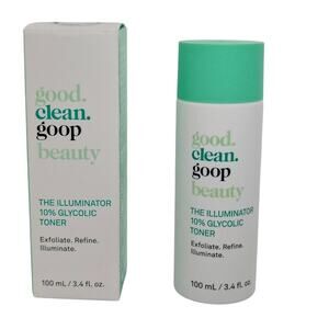 Good Clean Goop Beauty Illuminator Glycolic Acid Toner 3.4 oz. Refine Exfoliate